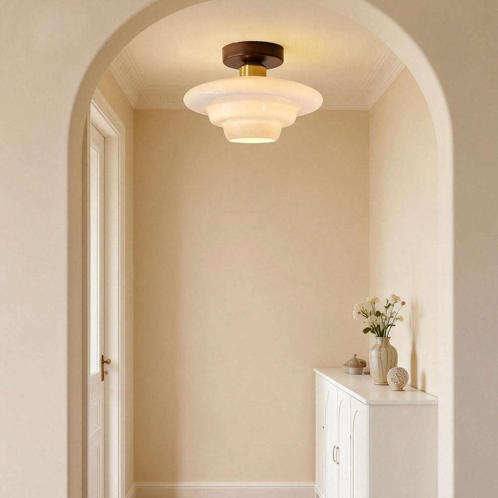 Ceiling light in dining room