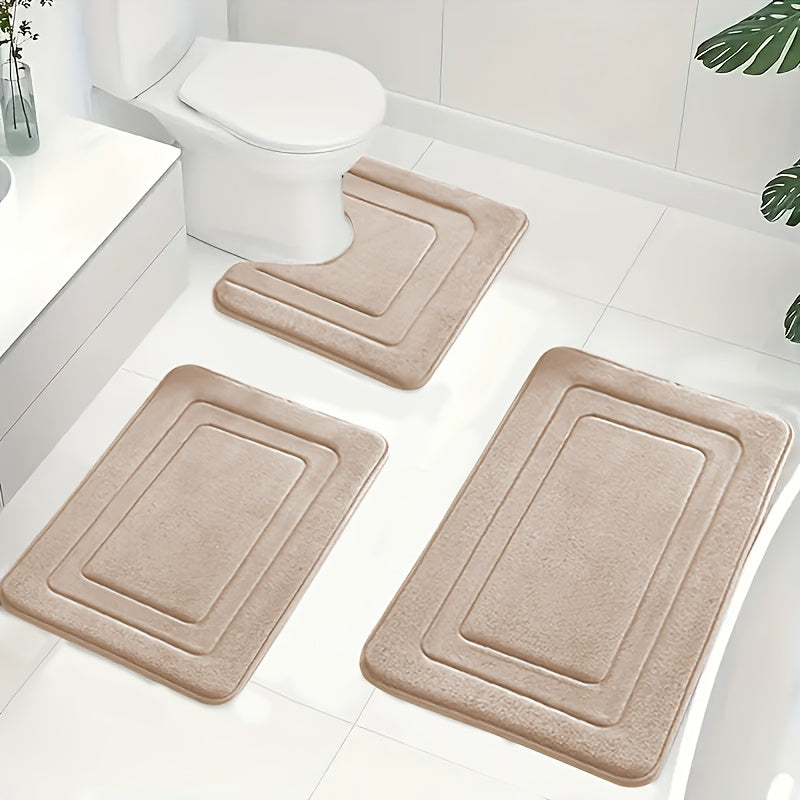 Bath mat non-slip backing