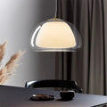 glass globe pendant light Clear